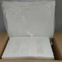 Shoe Storage, 12 Pack X-Large Shoe Organizer for Closet, Shoe Boxes Clear Plastic Stackable Shoe Storage Boxes for Size 13 (White)