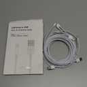 4 Pack [Apple MFi Certified] Apple Charging Cables 10ft, iPhone Chargers Lightning Cable 10 Foot, Fast iPhone Charging Cord for iPhone 14/14Pro/13/13Pro/12/11/11Pro/11Max/ X/XS/XR, ipad(White)