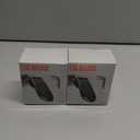 2-Pack Magnetic Car Phone Holder - 360 Rotating L-Shaped Air Vent/Dashboard Holder, Suitable for iPhone, Samsung, Huawei (Black + Red)