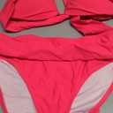 Womens Halter Padded Top Push up Bikini Set Two Piece Bathing Suit S