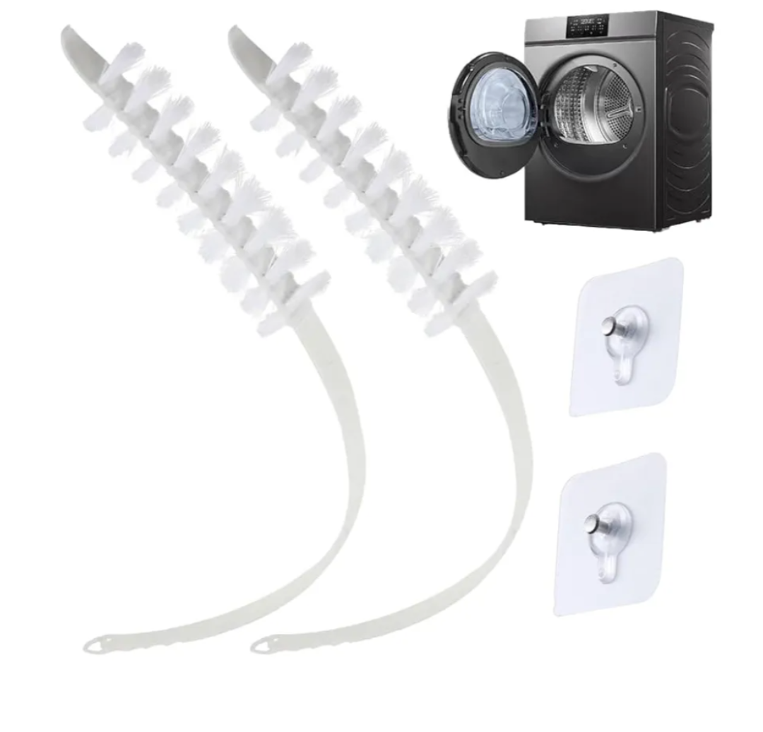 Portable Drum Washing Machine Cleaning Brush for Slot and Flat Surfaces - No-Remove Design (10pcs)