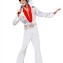 Aloha Elvis Adult Costume (White)