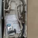 Delta Trinsic Polished Nickel Kitchen Faucet with Pull Down Sprayer, Modern Single Hole Kitchen Sink Faucet, Single Handle, Polished Nickel 9159-PN-DST