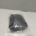 Soarer Black Ostrich Feather Trim - 2Yards 5-7inch Feathers Fringe Trim for DIY Sewing Clothing, Jewelry, Halloween Home Party (Black)