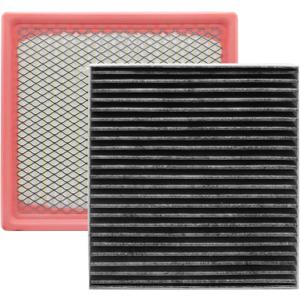 Comb Engine Cabin Air Filter for Chrysler Sebring 2010 2009 2008 2007 (carbon grey)
