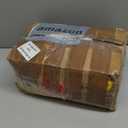 100 Count White Merchandise Bags 18" x 15"