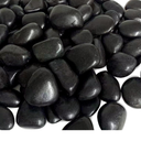 40 Pounds Black Natural River Pebbles – 2-3 Inch Decorative Black Ornamental River Pebbles for Garden Landscaping, Home Décor, Outdoor Paving, Fountain Decoration
