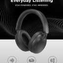 Lenovo Wireless Headphone 2000 Over Ear Bluetooth Headphones with 40 mm Drivers, Up to 110 Hours Battery Life, Wired & Wireless Use, Fast Charge, Built in Mic, Black