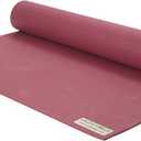 JadeYoga Harmony Yoga Mat - Durable & Thick Gym Fitness Mat, Non-Slip Natural Rubber Yoga Mat - Home Exercise & Stretching Mat, Workout Mat - Yoga, Pilates & Meditation for Women & Men (68")