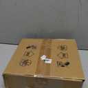 Chandelier Lamp Shades Set of 6 Clip-On, Beige Pleated Small Empire Lamp Shades for E12 Candelabra Bulbs Light Covers for Chandeliers, Wall Sconces, Table Lamps