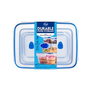 Kroger Durable Food Storage 14 Piece