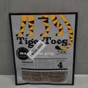 DOK TigerToes Premium Non-Slip Dog Socks for Hardwood Floors - Extra-Thick Grip that Works Even When Twisted - Prevents Licking, Slipping, and Great for Dog Paw Protection (Cool Caramel, Small)