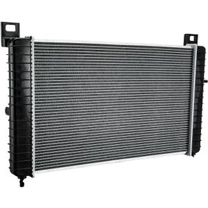CU2334 Chevy Silverado Radiator Compatible with 1999-2006 Chevy Silverado 1500 2500 3500 Tahoe Pickup 4.3L V6 4.8L 5.3L V8 Gas & GMC Sierra 1500 2500 Yukon XL 1500 Aluminium Core 28in Only