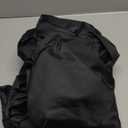 LBTING Fire Pit Cover, 48 inch Cover for 45-48 inch Round Firepit, Waterproof Windproof Dustproof UV-Resistant Heavy Duty Cover for Outdoor Patio Firepit Table - Black