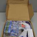 Crestgolf Golf Repair Kit Drill-Free & Drill Installation for Regripping Golf Clubs, Inlcudes 13PCS Grip Tapes, Hook Knife, Solvent, Grip Tape Remover and Aluminum Vise Clamp for Home or Workshop