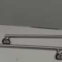 Brushed Nickel Towel Bar, 30 Inch Towel Racks for Bathroom Wall Mounted, Thicken SUS304 Stainless Steel Heavy Duty Hand Towel Holder Organizer, Bathroom Accessories, Total Length 32.5 Inch