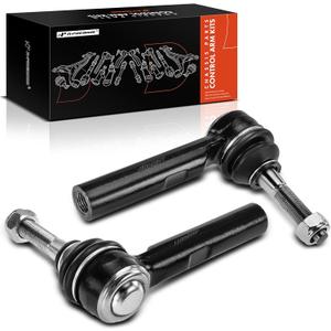 A-Premium 2 x Front Outer Tie Rod Ends, Compatible with Chrysler 200 11-14, Sebring 07-10, Dodge Avenger 08-14, Caliber 07-12, Journey 09-18, Jeep Compass 07-17, Patriot 07-17