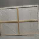 Sherr 3 Pcs 29.25 x 40 Inch Large Canvas for Painting Cotton Stretched Canvas Blank White Canvases Triple Primed Painting Profile Blank Canvases for Watercolor Acrylics Oil Painting