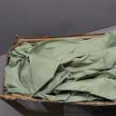BRILLMAX 6 Pack Sage Green Round Tablecloths 132 Inch for 72" Tables