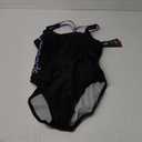 Speedo Women's Swimsuit One Piece Thin Strap High Cut (10, Fairy Wren)