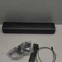 RIOWOIS Sound Bar for Smart TV, Soundbar for TV with Bass Reflector and Easy Set up, Home Audio Surround Sound System for TV PC Projector, Wall Mountable (17-inch)