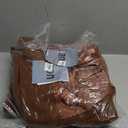 Allegra K Women's Classic Stand Collar Outwear Overcoat Long Sleeve Winter Belted Pea Coat, Small