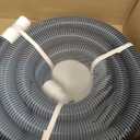 BEWAVE Pool Vacuum Hose, Above/In Ground Manual Heavy Duty Swimming Pool Hose with Swivel Cuff, 1-1/2 In x 30 Ft