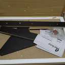 Furinno Hermite Wall Mounting Folding Table, Espresso, Rectangle Folding