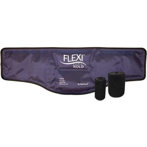 FlexiKold Neck Ice Pack Wrap with Straps  Ice Packs for Injuries Reusable, Flexible Neck Pain Relief, Ice Pack for Neck  Neck Cooling Wraps, Cold Compress, Cooling Neck - 6301-COLD-STRAP