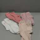 Abeillo 4 Pairs Fuzzy Socks for Women Cozy Fluffy Slipper Socks Soft Thick Home Sleeping Sock Coquette Warm Winter Clothing US 5 - 10