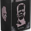 Gothic Book Vase for Flowers Goth Room Decor Gifts for Book Lovers Flower Vase Unique Halloween Vase Frankenstein Decor