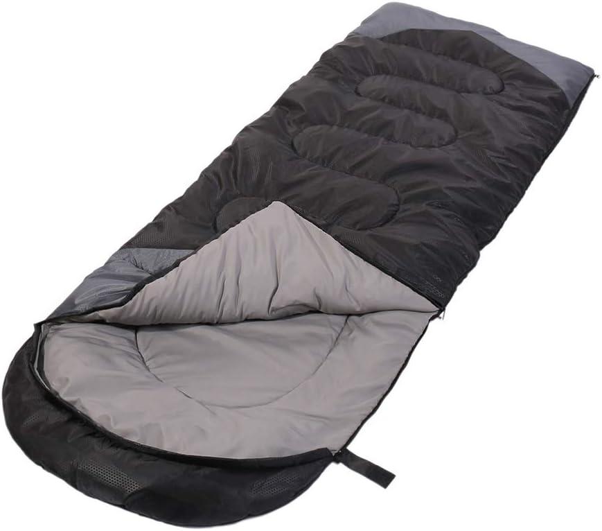 SWTMERRY Sleeping Bag 3 Seasons (Summer, Spring, Fall) Warm & Cool Weather - Lightweight,Waterproof Indoor & Outdoor Use for Kids, Teens & Adults for Hiking and Camping (Single, Dark)