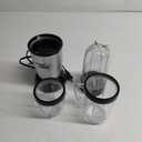 Magic Bullet Blender, Small, Silver, 11 Piece Set