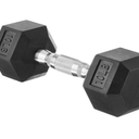 Rubber Hex Dumbbell Hand Weight - 10LBS