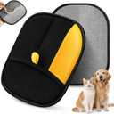 Pet Hair Removal Glove for Cats & Dogs, Newly Upgraded Reusable Electrostatic Dog Hair Gloves, Pet Hair Remover Tool for Couch, Carpet, Clothing and Bedding