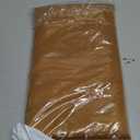 maxmill Textured Rectangle Harvest Tablecloth Water Resistant Wrinkle Free Spill-Proof Soft Table Cloth for Fall Harvest Thanksgiving Parties Dinner Decoration Table Cover, 60 x 84 Inch Amber Bronze