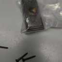 Doorbell Button, Vintage Decorative Push Button Door Chime, Ringer, Wired Doorbell Button Replacement (1, Antique Brass)