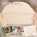 3 x ZOORON Kids Beanie Boys Girls Beanies Children Winter Hats Children Knit Warm Caps Kids Soft Beanie Cap (Beige)