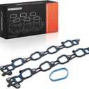 A-Premium Lower Engine Intake Manifold Gasket Set Compatible with Ford