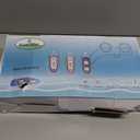 Toilet Bidet Attachment for Toilet, No-Electric Fresh Cold Water with Dual Nozzles Sprayer, 3 Wash Modes (Feminine/Bidet Wash + Self-Cleaning)Fits Standard Toilet Bowl, Blue Pink