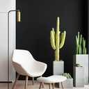 Arthome 23.6"x200" Black Wallpaper Peel and Stick Contact Paper,Matte Black Wallpapers Self-Adhesive Removable Vinyl Wallpaper Waterproof Oil Proof Contact Paper for Cabinet Countertop Wall Covering