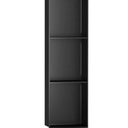 304 Stainless Steel Shower Niche, Wet Room Bathroom Alcove, Shampoo Toiletry Waterproof Leak Proof Storage Shelf Recess, Shower Organiser, Home Improv,Matte Black-92x32x12.5CM