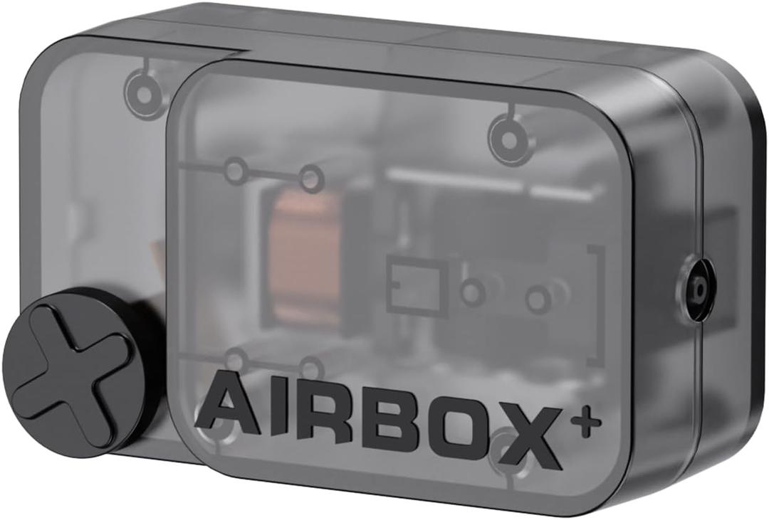 AQUASMITH Aquarium Air Pump,UltraQuiet/Small Size/More Output Air Pump for Fish Tank 1.5w/29GPH/14Kpa,with Air Stone Bubbler,Adjustable Airflow,Single Outlet Suitable for 20-40 Gallon Fish Tank