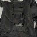 Piscifun Fishing Backpack with Rod Holder, Lightweight Sling Bag Storage Gear and Equipment (Single Shoulder - Black)