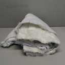 AerWo Christmas Tree 60 inches White Plush Skirt Decoration for Merry Christmas Party, High-End Soft Classic Fluffy Faux Fur Christmas Tree Skirt Decorations for Xmas Tree Decorations and Ornaments