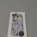 Clear TPU Phone Case Cover for iPhone with Design, Drop Protection, Cute Case for Girl Women (Cat in Lavender, iPhone 17 Pro)