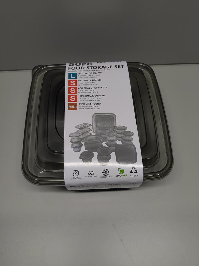 DI FF LOCK BOX 50PC FOOD STORAGE SET