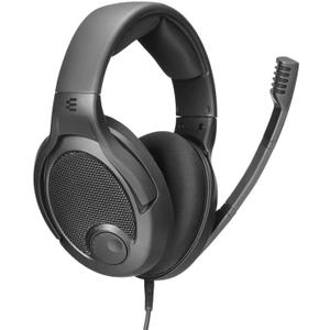 Drop + EPOS PC38X Gaming Headset Noise-Cancelling Microphone with Over-Ear Open-Back Design, Velour Earpads, Compatible with PC, PS4, PS5, Switch, Xbox, Mac, Mobile, and More (Black)