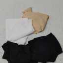 DEANGELMON Seamless Thongs for Women No Show Thong Underwear Women Comfortable Multiple Pack (Medium)