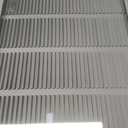 HVAC Premium 22 x 18 Duct Opening Steel Return Air Filter Grille, for 1-inch Filter, Removable Door, Flat Stamped HVAC Vent Cover Grille, Outer Dimensions 24.5 x 20.5